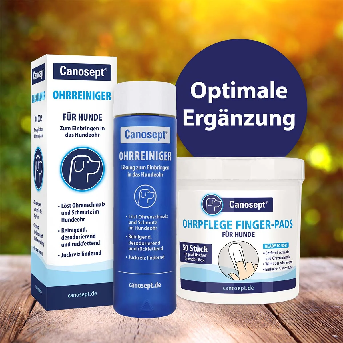 Canosept Ohrreiniger für Hunde 125ml günstig kaufen bei ZooRoyal