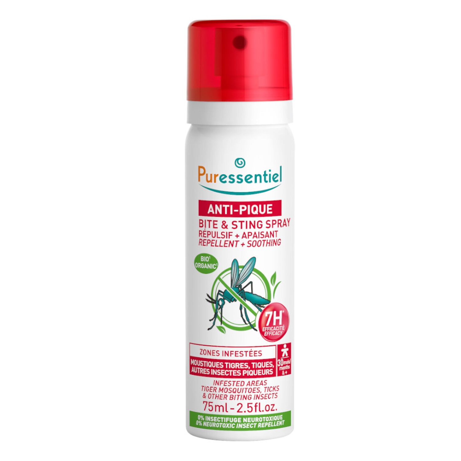Puressentiel Anti-Pique Spray Répulsif Apaisant 75 ml