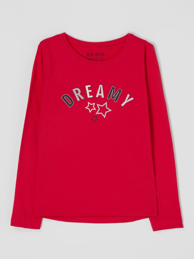 Longsleeve aus Baumwolle in pink