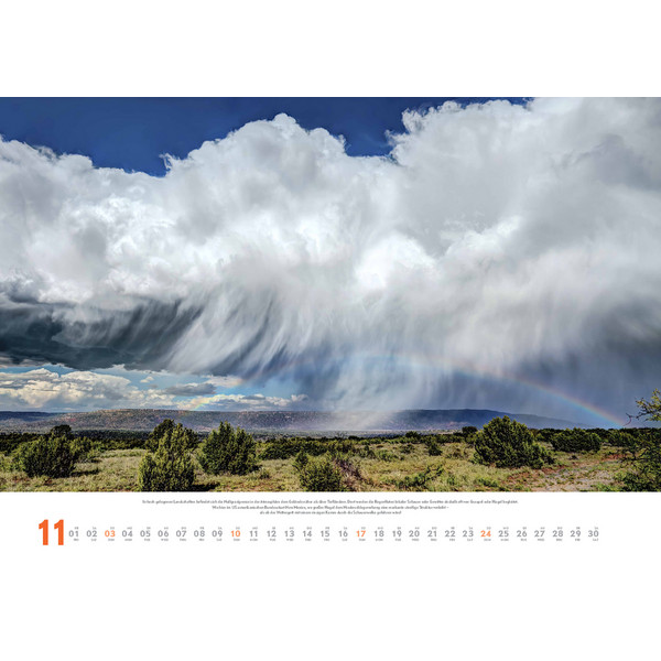 WETTERPHÄNOMENE 2024 - Kalender
