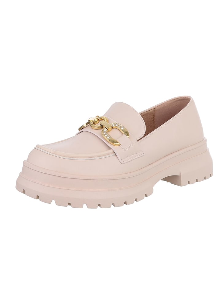 Ital-Design Halbschuh in Beige günstig kaufen