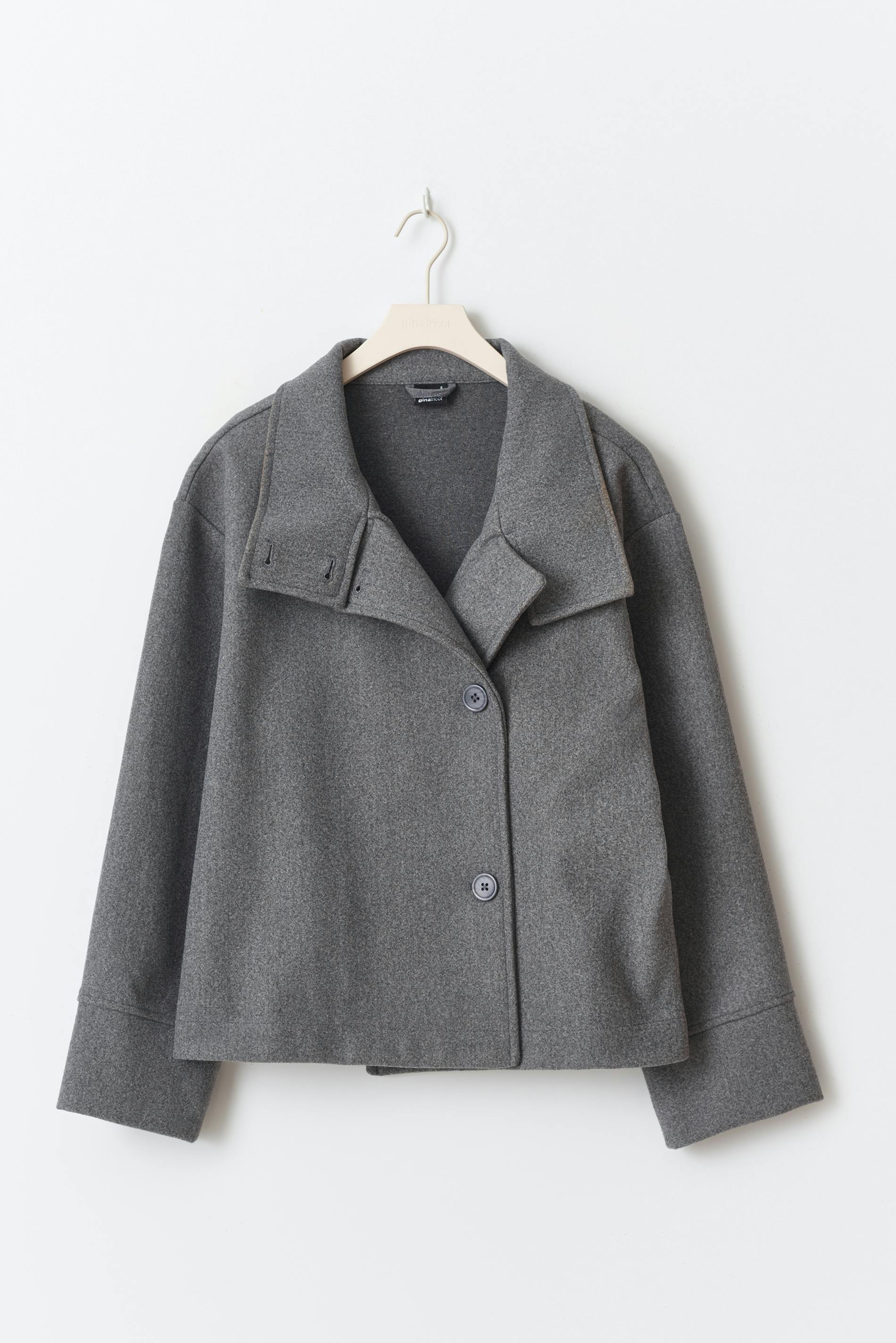 Short felt jacket