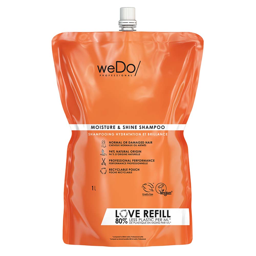 weDo Professional Moisture & Shine Shampoo Refill 1000 ml