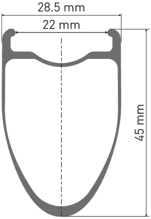 DT Swiss CRC 1400 SPLINE® 45 Carbon Disc Laufradsatz kaufen | Bike-Discount