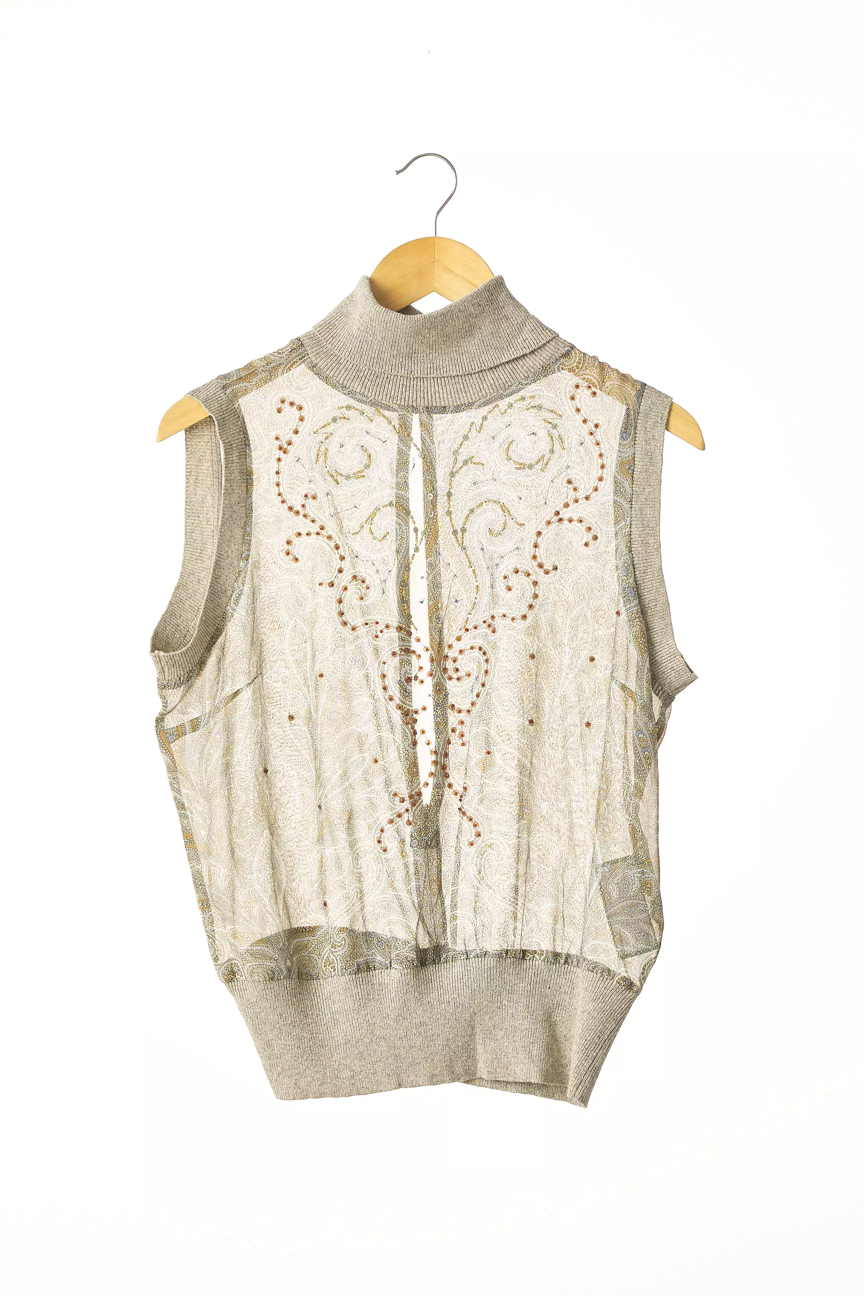 Yumi Mazao Cols Roules Femme couleur gris