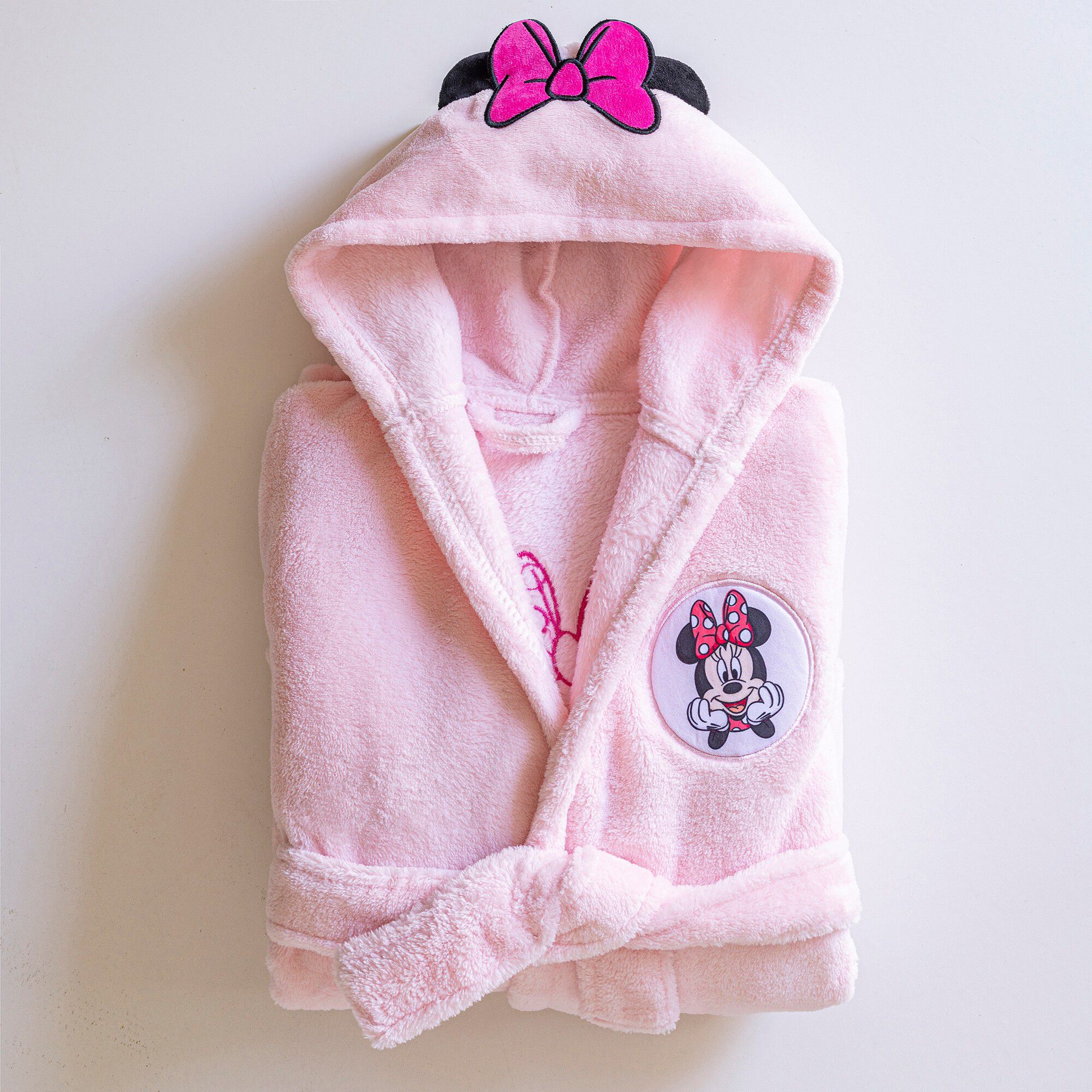 Robe de chambre enfant Minnie à capuche
