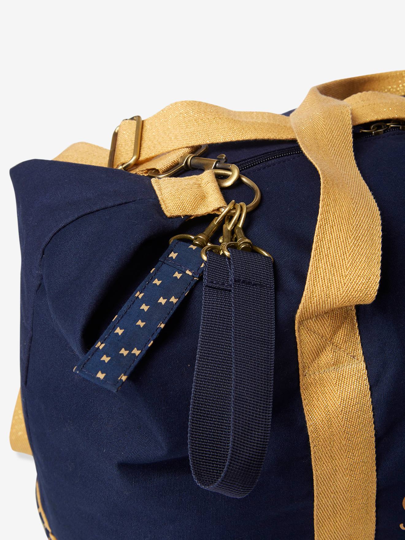 Vertbaudet Weekender Wickeltasche MALAGA - weiß/grün bedruckt