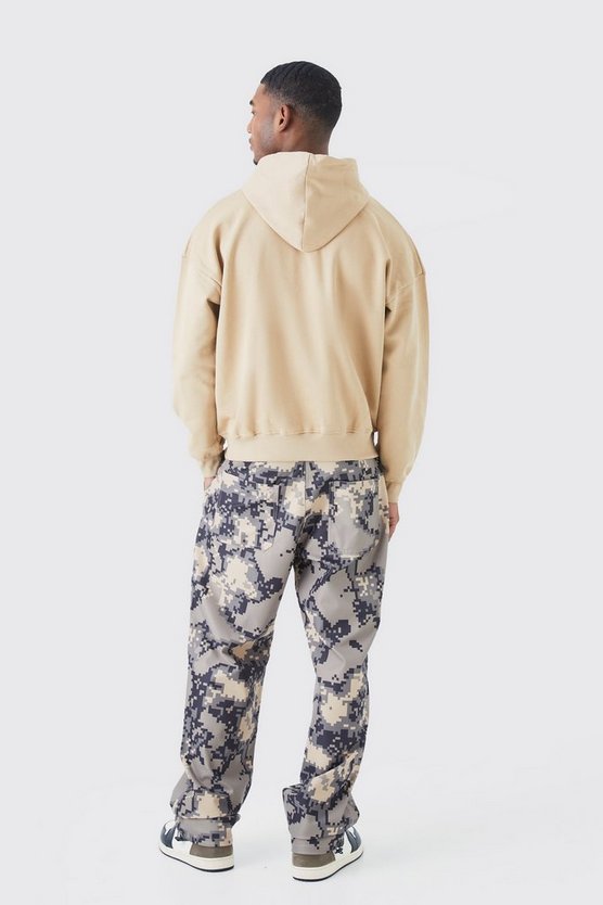 Tall lockere verpixelte Camouflage-Hose