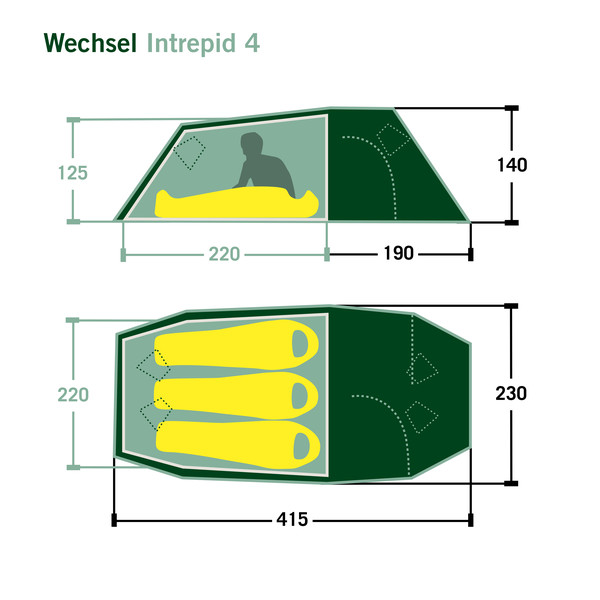 INTREPID 4 - Tunnelzelt