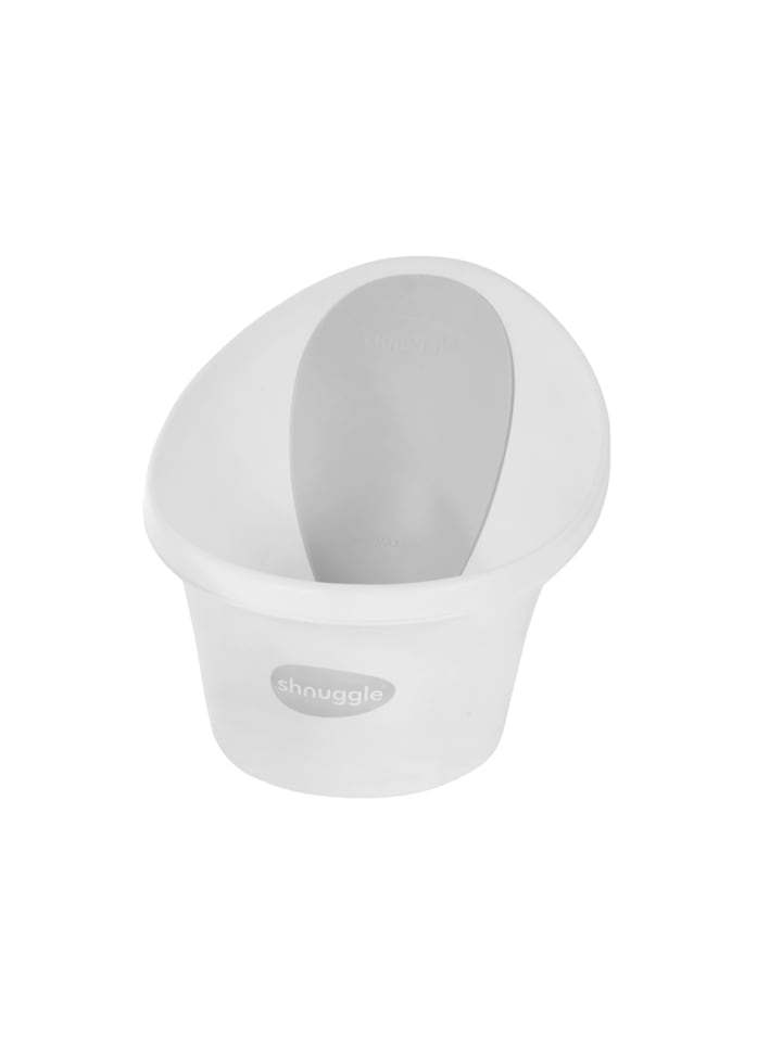 Shnuggle Babybadewanne weiß / hellgrau günstig kaufen onesize