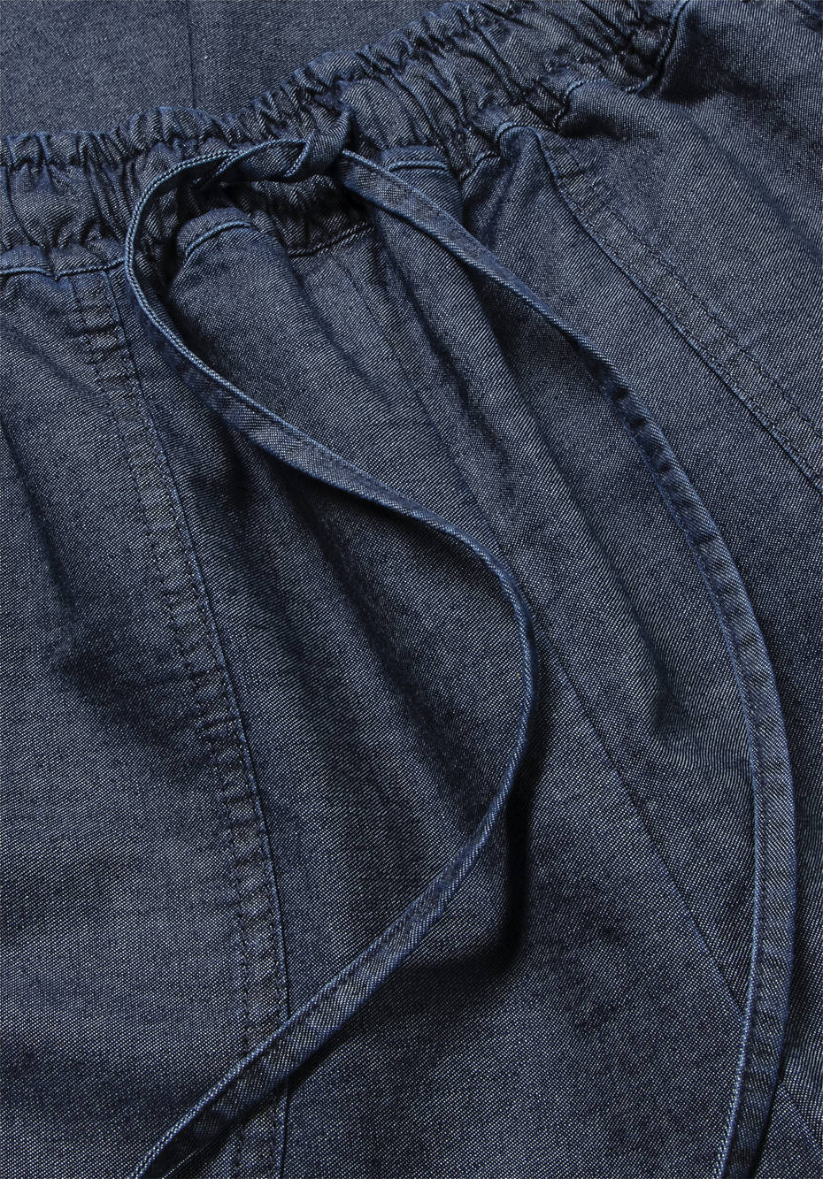 ZERO WASTE Culotte aus reinem Bio-Denim