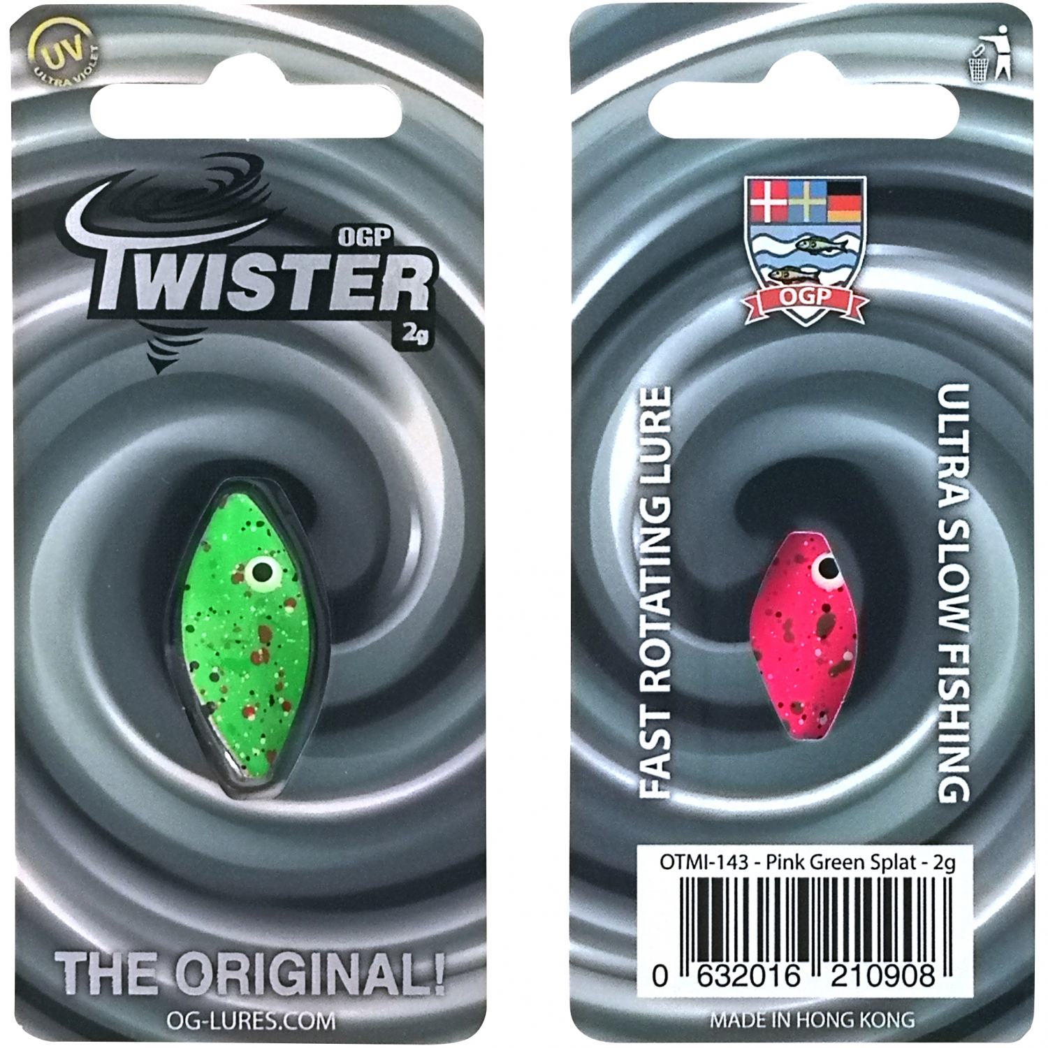 OGP Twister (Pink Green Splat)