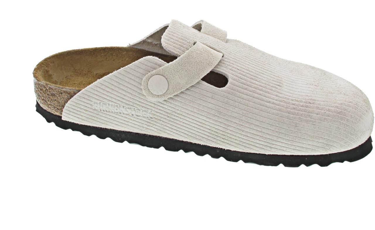 BIRKENSTOCK Komfort Sandalen weiss Boston LEVE Curdurooy S