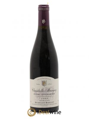 Chambolle-Musigny 1er Cru Les Charmes Hudelot-Baillet  2005 - Lot de 1 Bouteille