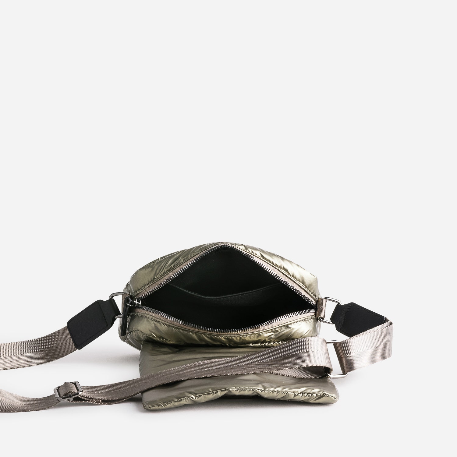 Sac à main TEXTO bronze matelassé