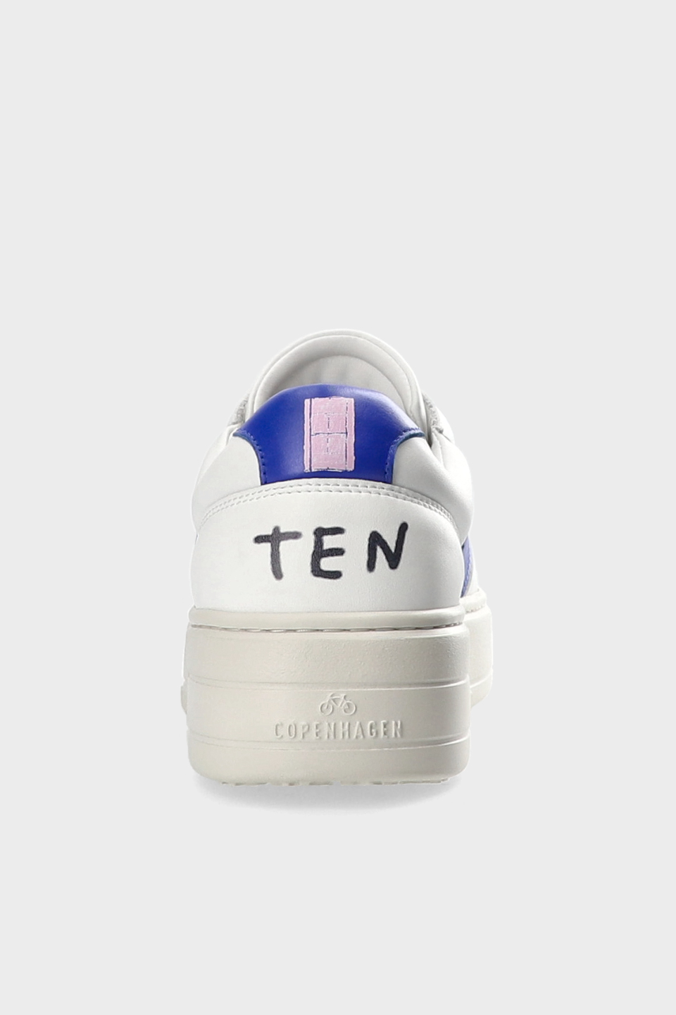 CPH NEW YORK - leather - white/pink/blue