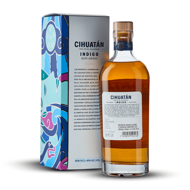 Cihuatán Indigo 8 ans 40% + étui