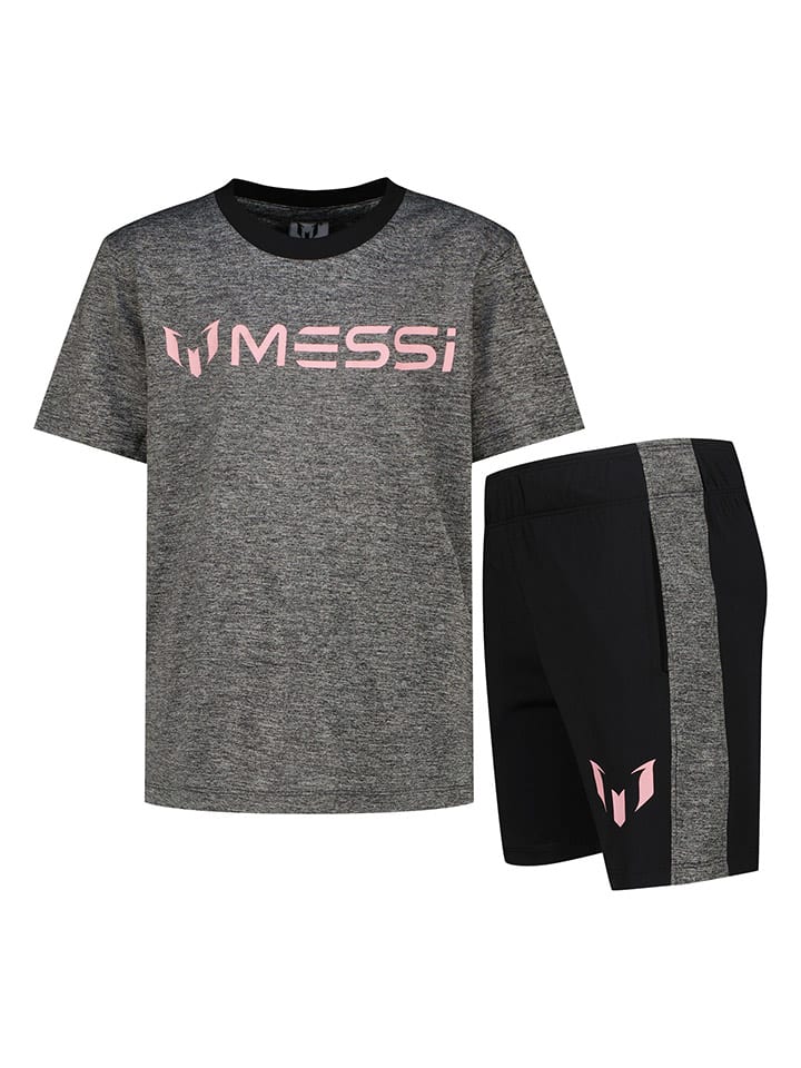 Messi Pyjama in Grau/ Schwarz günstig kaufen