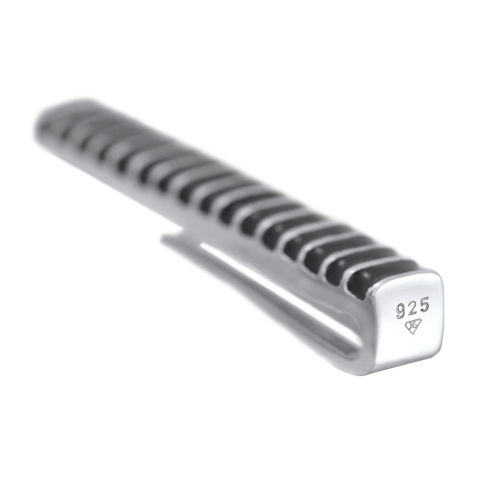 KUZZOI KUZZOI Épingle de Cravate Hommes Moderne Busniess avec émail en argent sterling 9 Bijoux