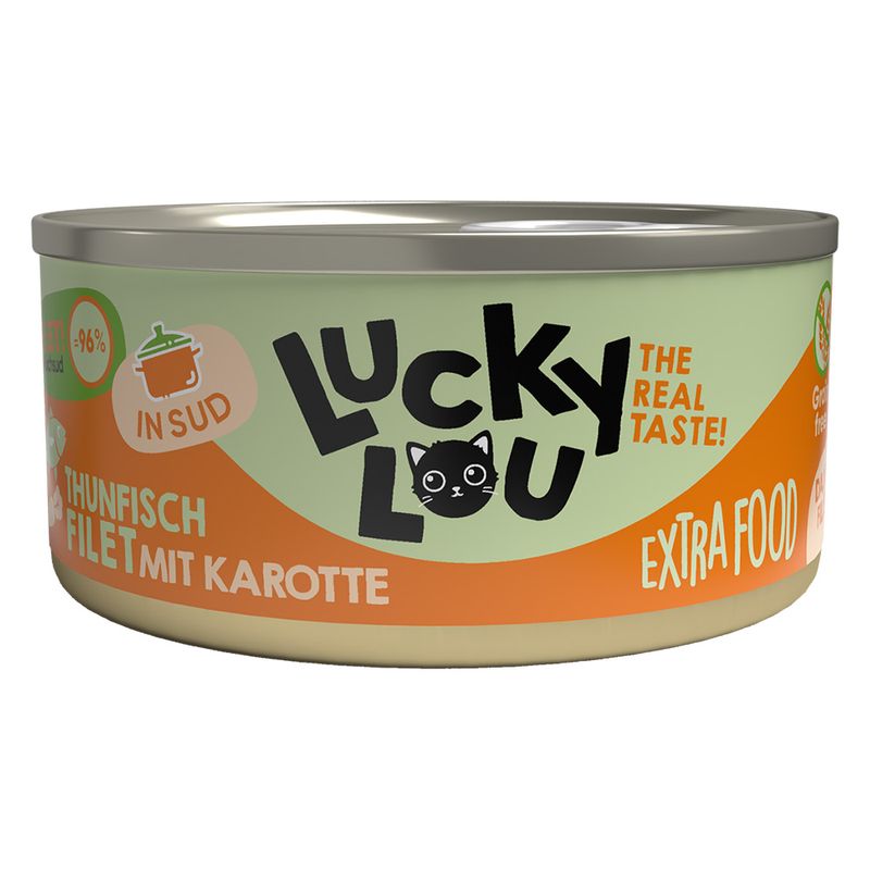 Sparpaket Lucky Lou Extrafood Filet in Brühe 36 x 70 g | bitiba %
