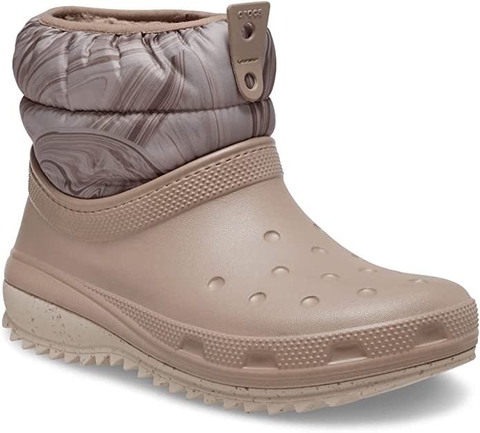CROCS Stiefeletten beige CLASSIC NEO PUFF SHORTY BOOT