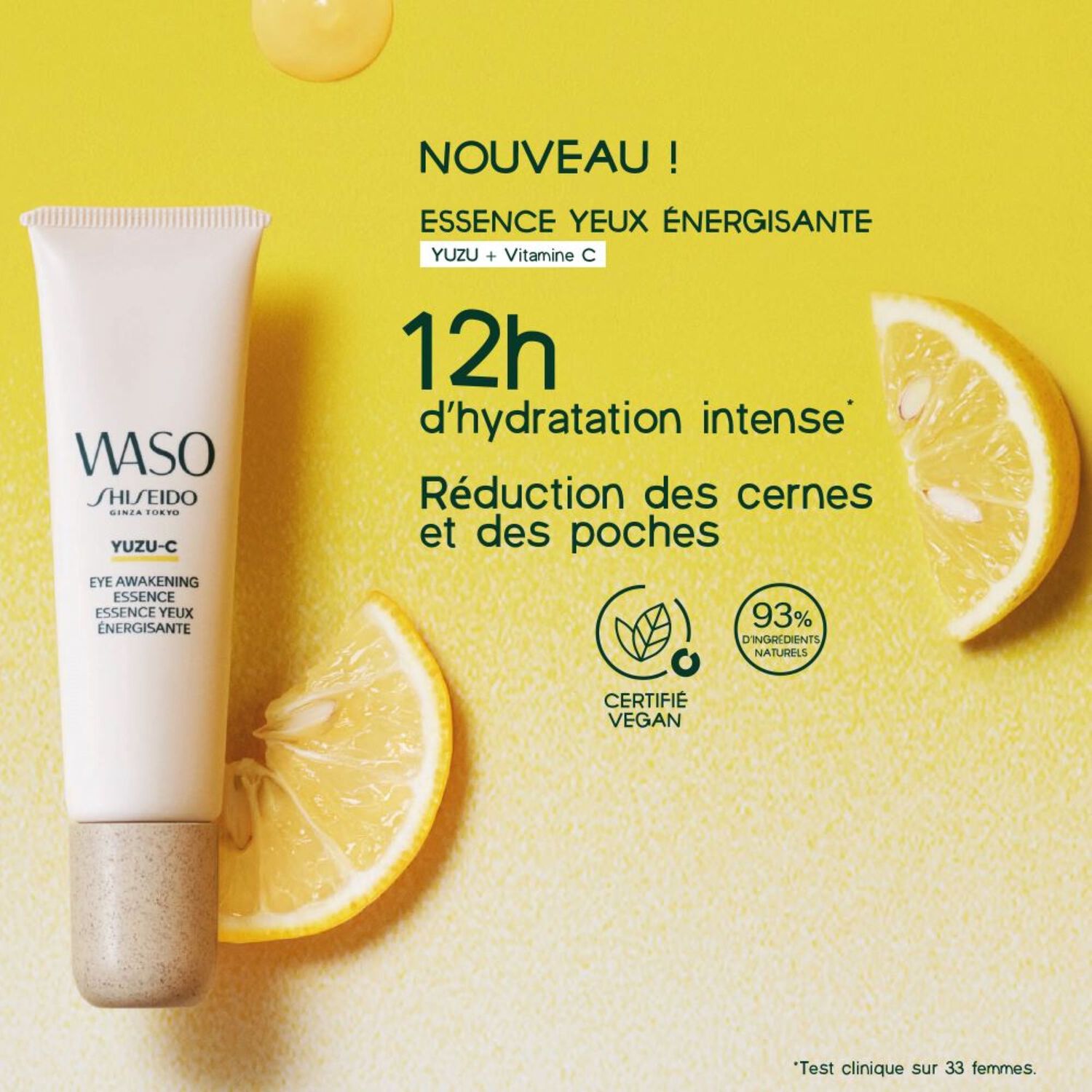 Shiseido Waso Essence Yeux Energisante 20 ml