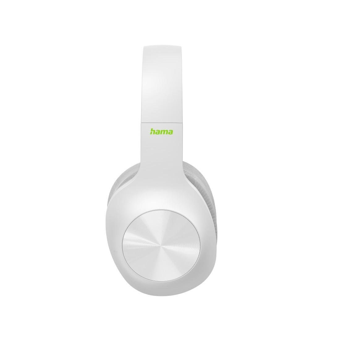 Hama Bluetooth® Kopfhörer Over Ear ohne Kabel, Bass Boost, faltbar kabellos Bluetooth-Kopfhörer (Sprachsteuerung, Google Assistant, Siri, A2DP Bluetooth, AVRCP Bluetooth, HFP, HSP, Bluetooth Headset)
