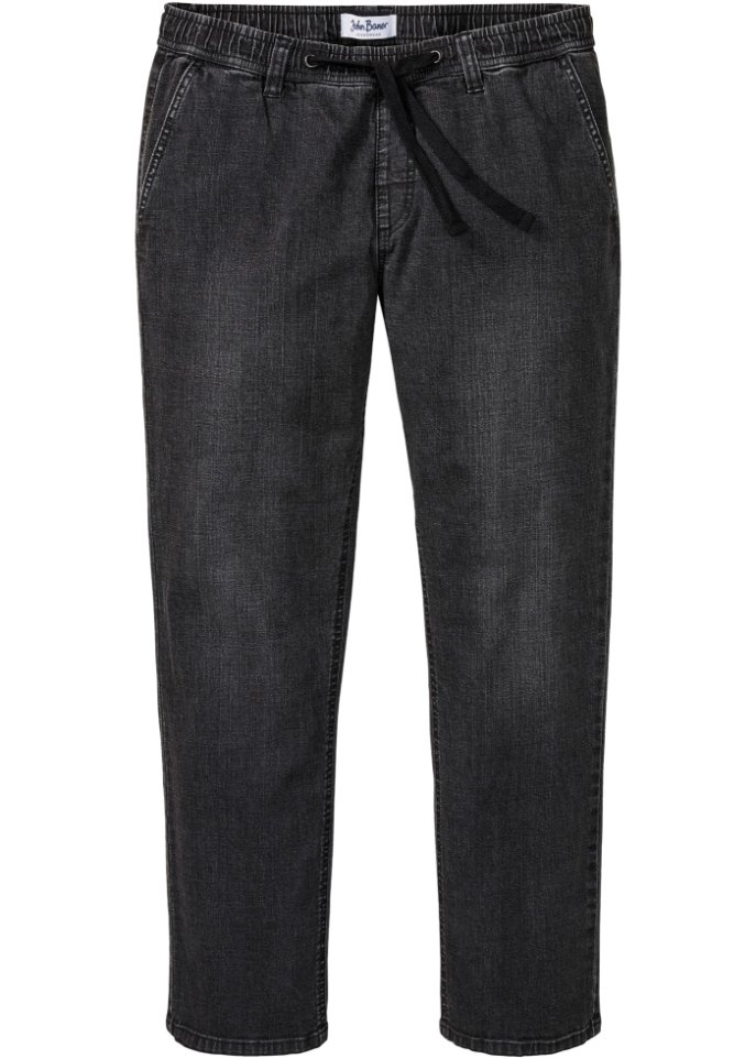 Regular Fit Schlupfjeans mit Komfortschnitt, Straight