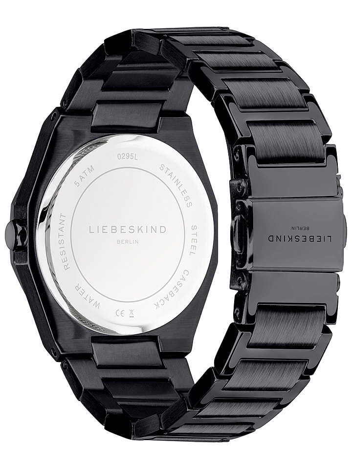 Liebeskind Quarzuhr in Schwarz günstig kaufen onesize