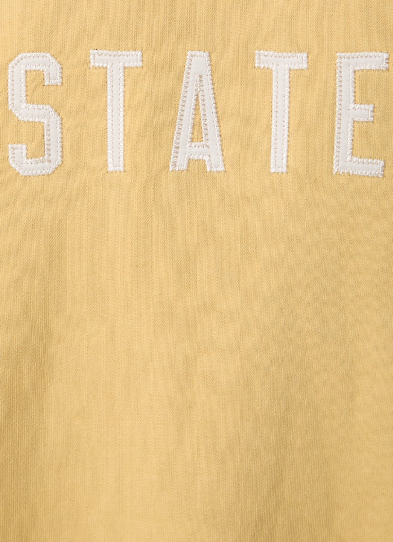 Dukserica Fear of God Essentials s printom na leđima i kapuljačom