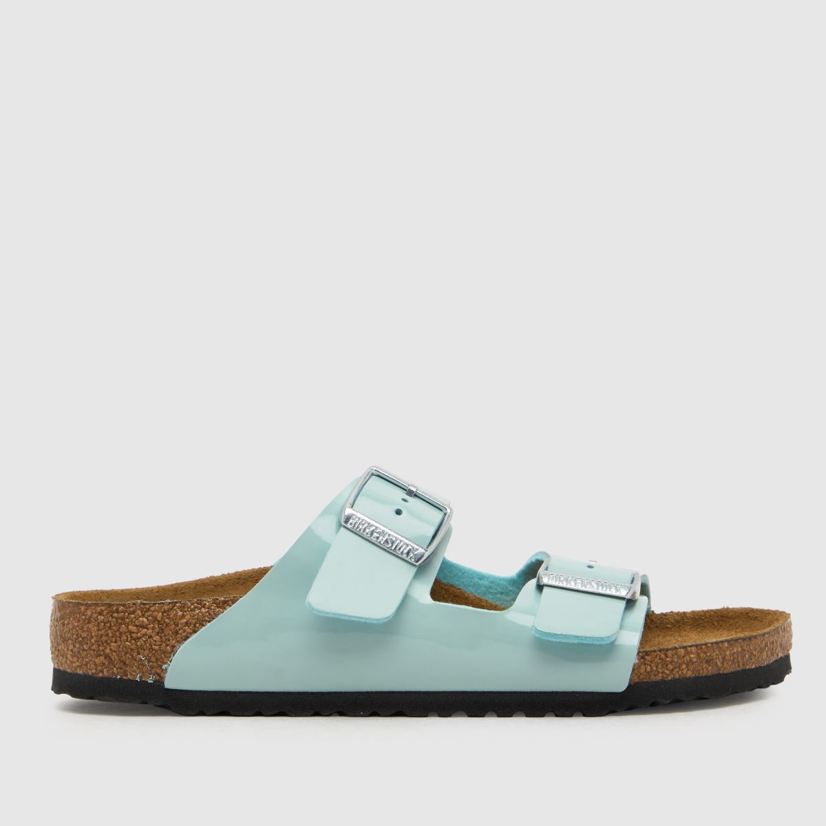 BIRKENSTOCK ljusgröna Arizona flickor juniorsandaler