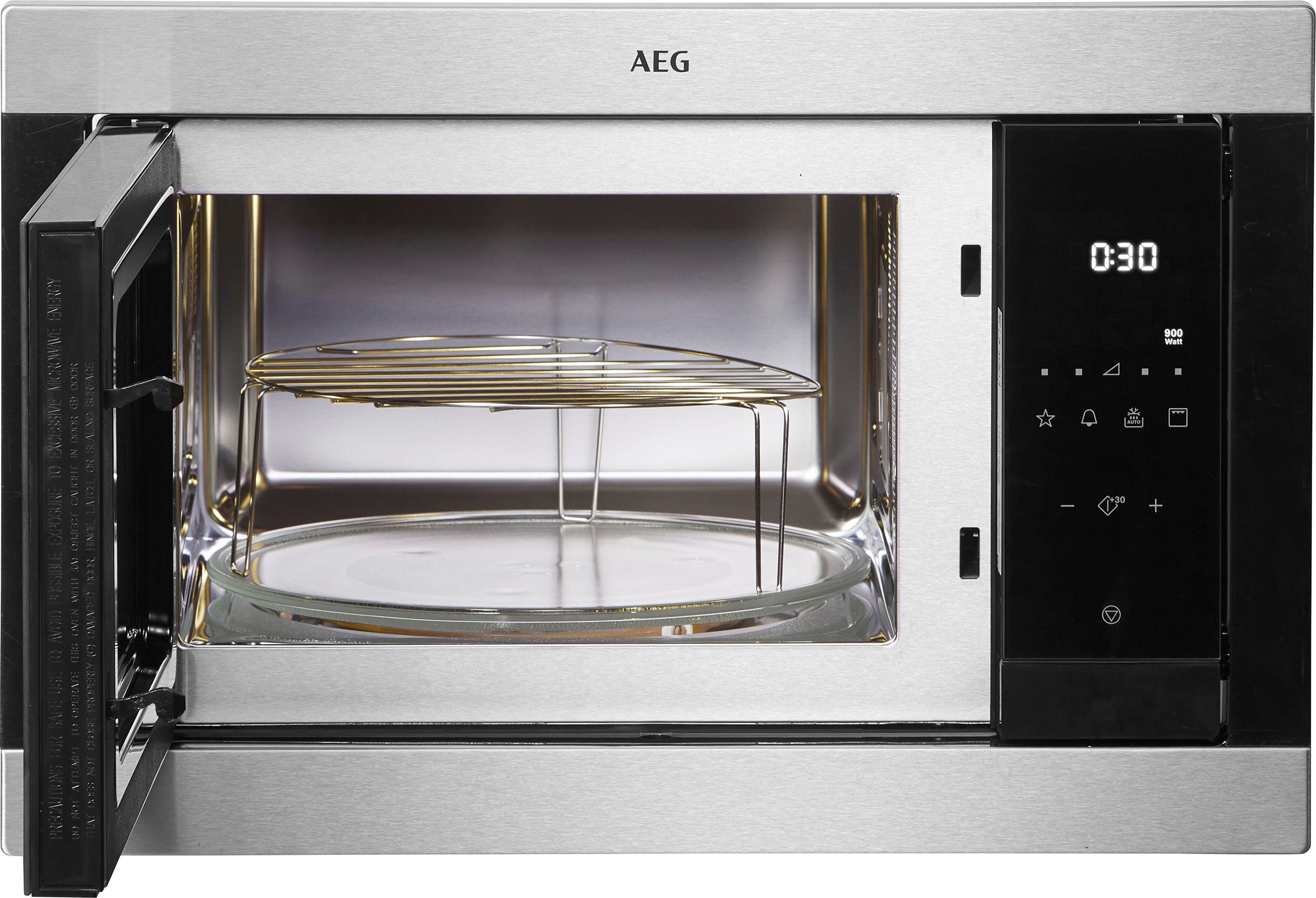 AEG Einbau-Mikrowelle MSB2547D-M, Grill, Mikrowelle, 23 l