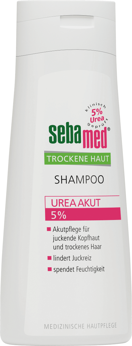 Shampoo trockene Haut 5 % Urea Akut, 200 ml