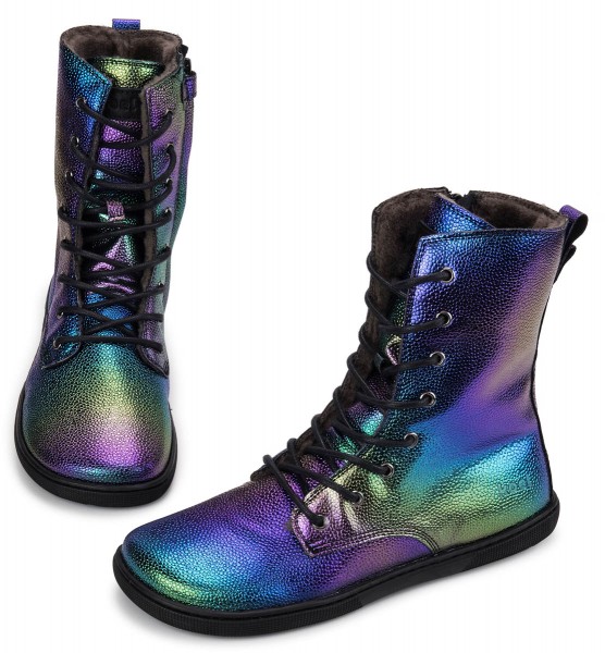 Koel bare |mid ~ Faro Schnürstiefel Winter ~ Black Shine