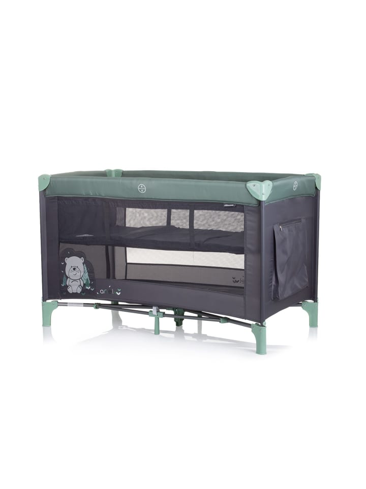 Chipolino Reisebett Ariel in grün günstig kaufen 60x120 cm