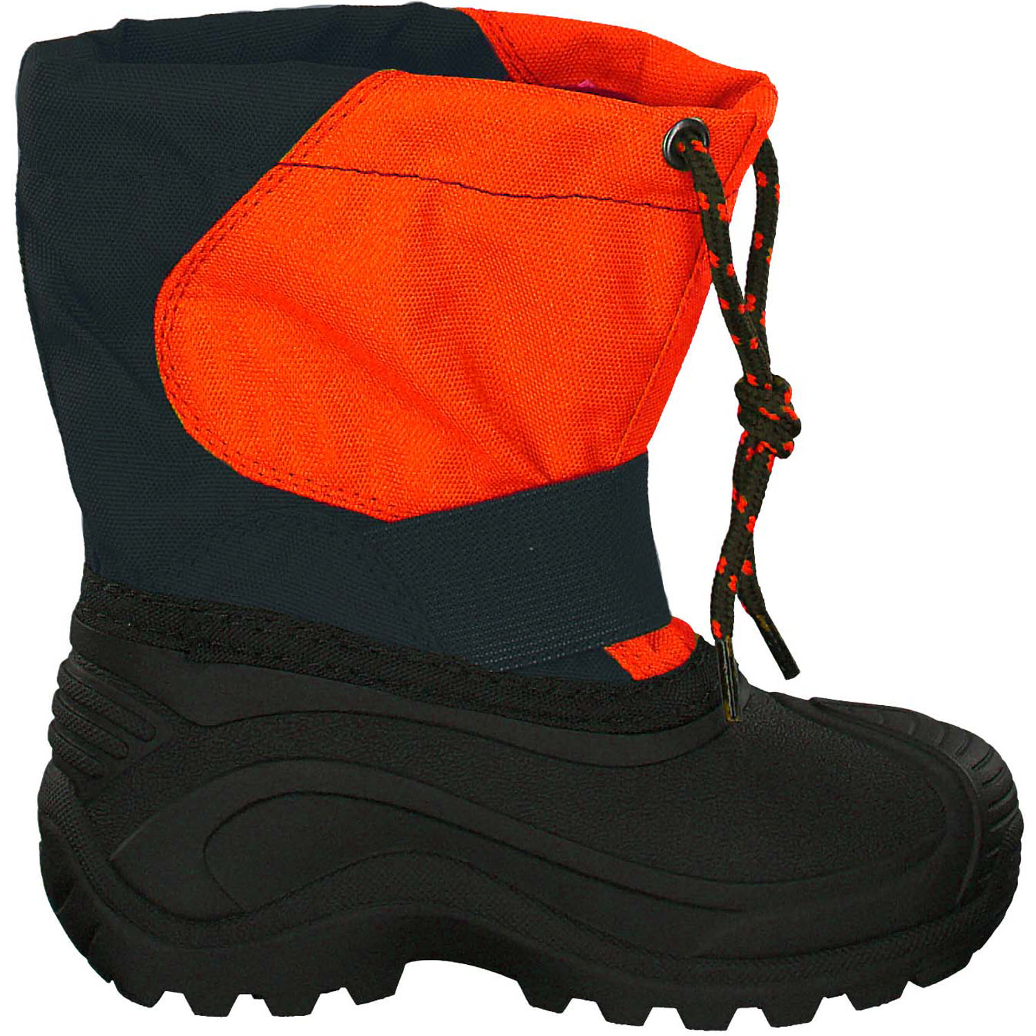 Kamik Snowfox 3WP NF8403/NF4403 W, Winterstiefel, Kinder, navy/orange-marine/orange