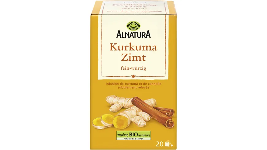 Alnatura Bio Kurkuma Zimt Tee 40 g
