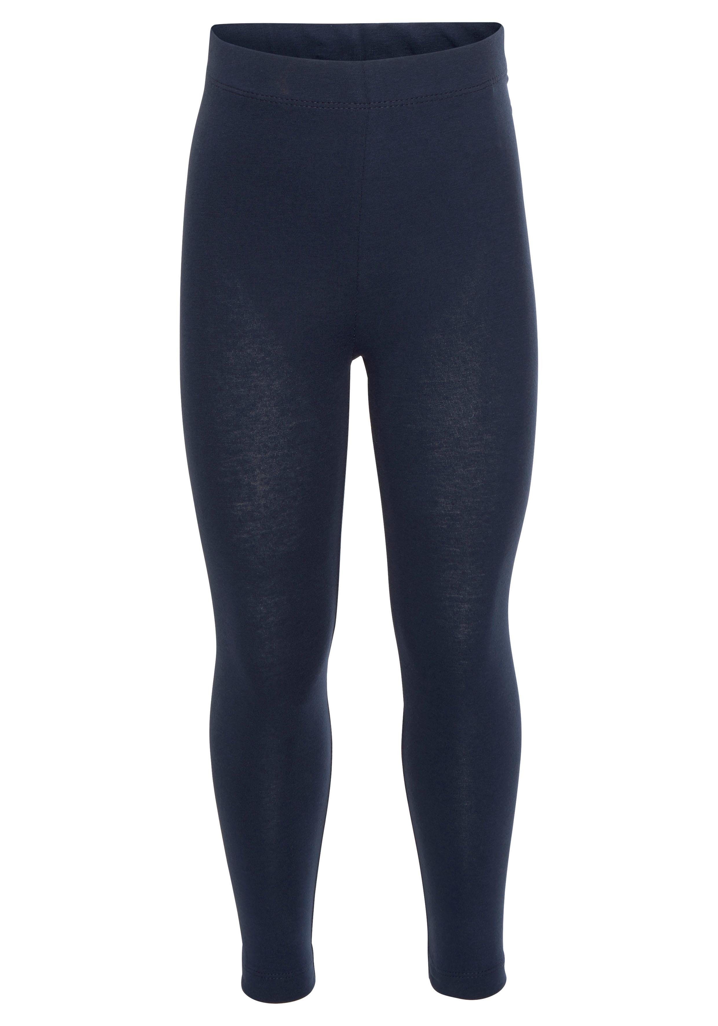 KIDSWORLD Leggings STERNE (Packung, 3-tlg) in Uni, mit Ringel oder Sternen