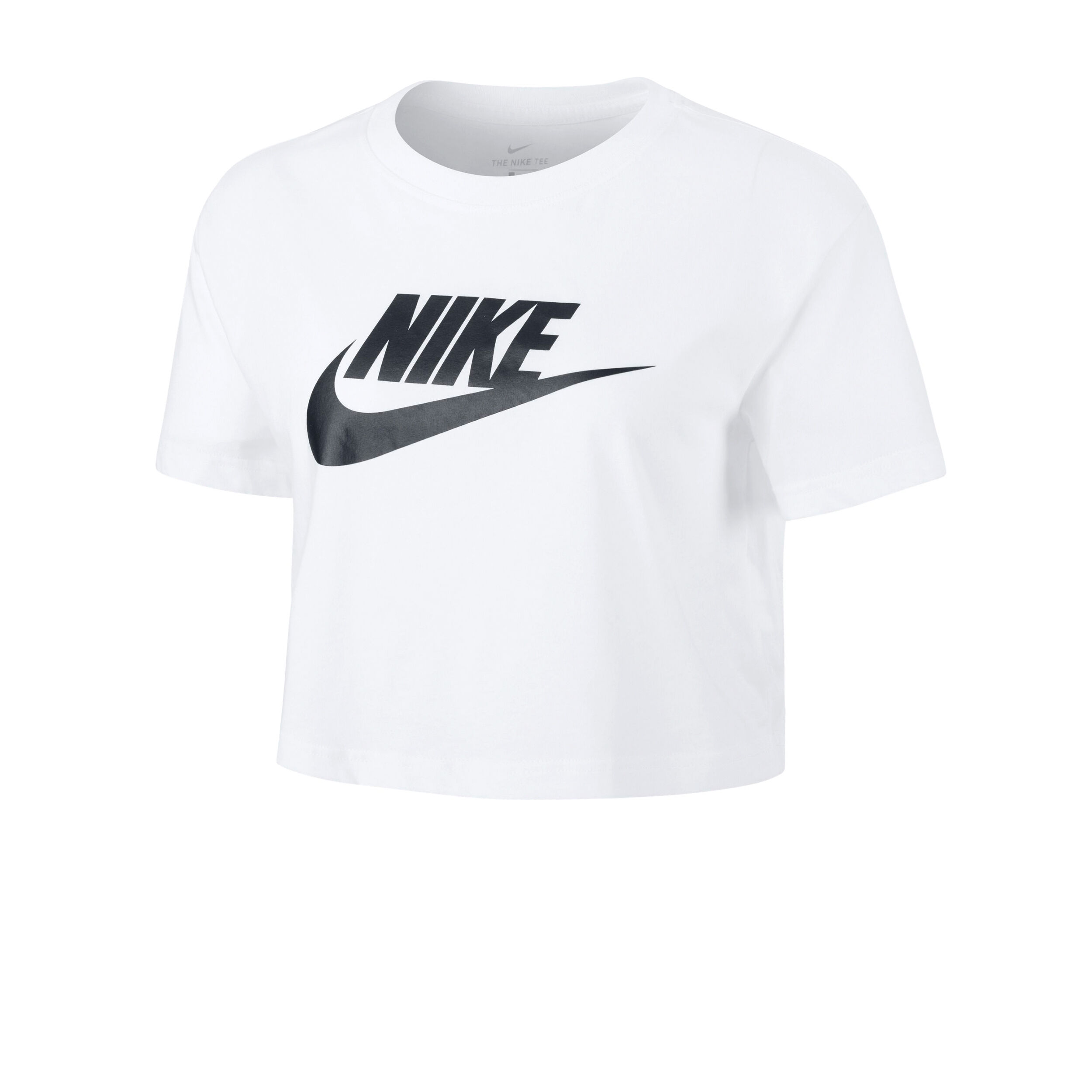 Sportswear Essential Crop T-Shirt Damen - Weiß, Schwarz