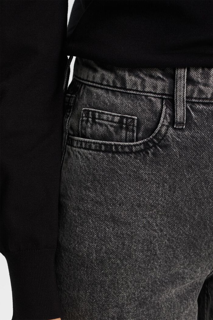 Retro-Jeans mit hohem Bund und weitem Bein