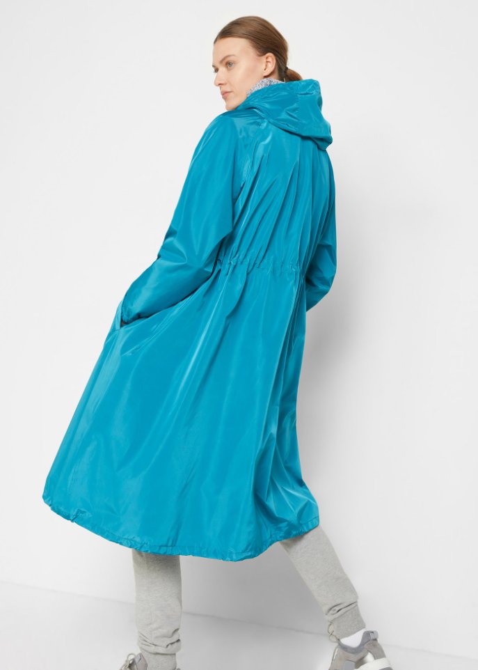 Oversize Funktions-Mantel, sehr weit, wasserdicht