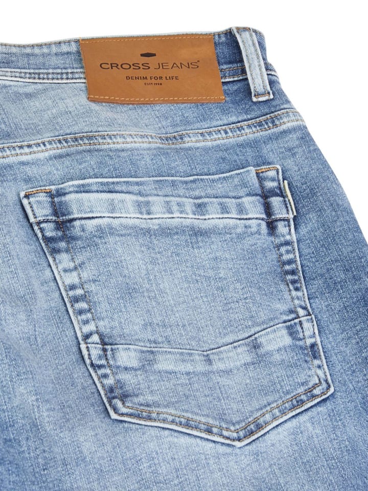 Cross Jeans Jeans ANTONIO comfort/relaxed in Blau günstig kaufen