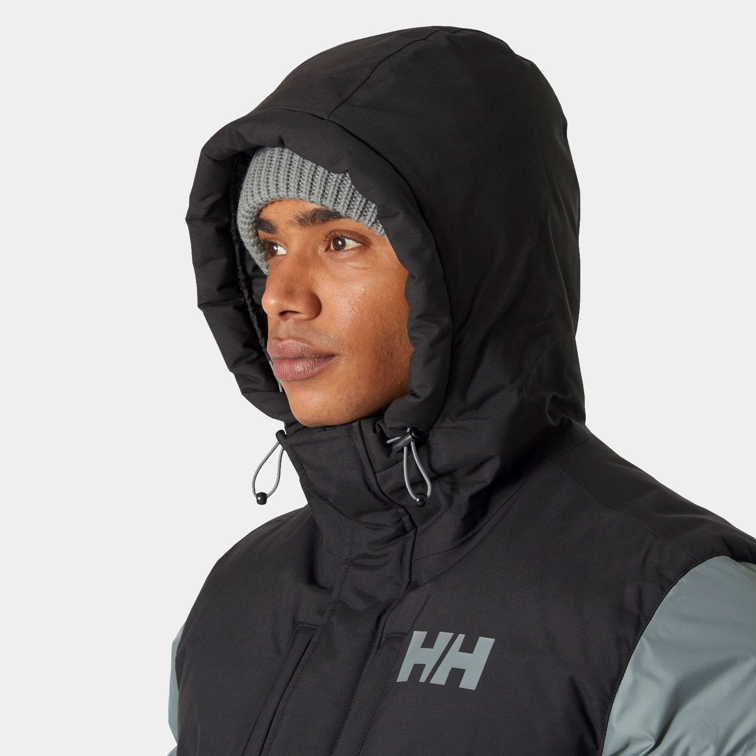 Men's Active Puffy Long Jacket
