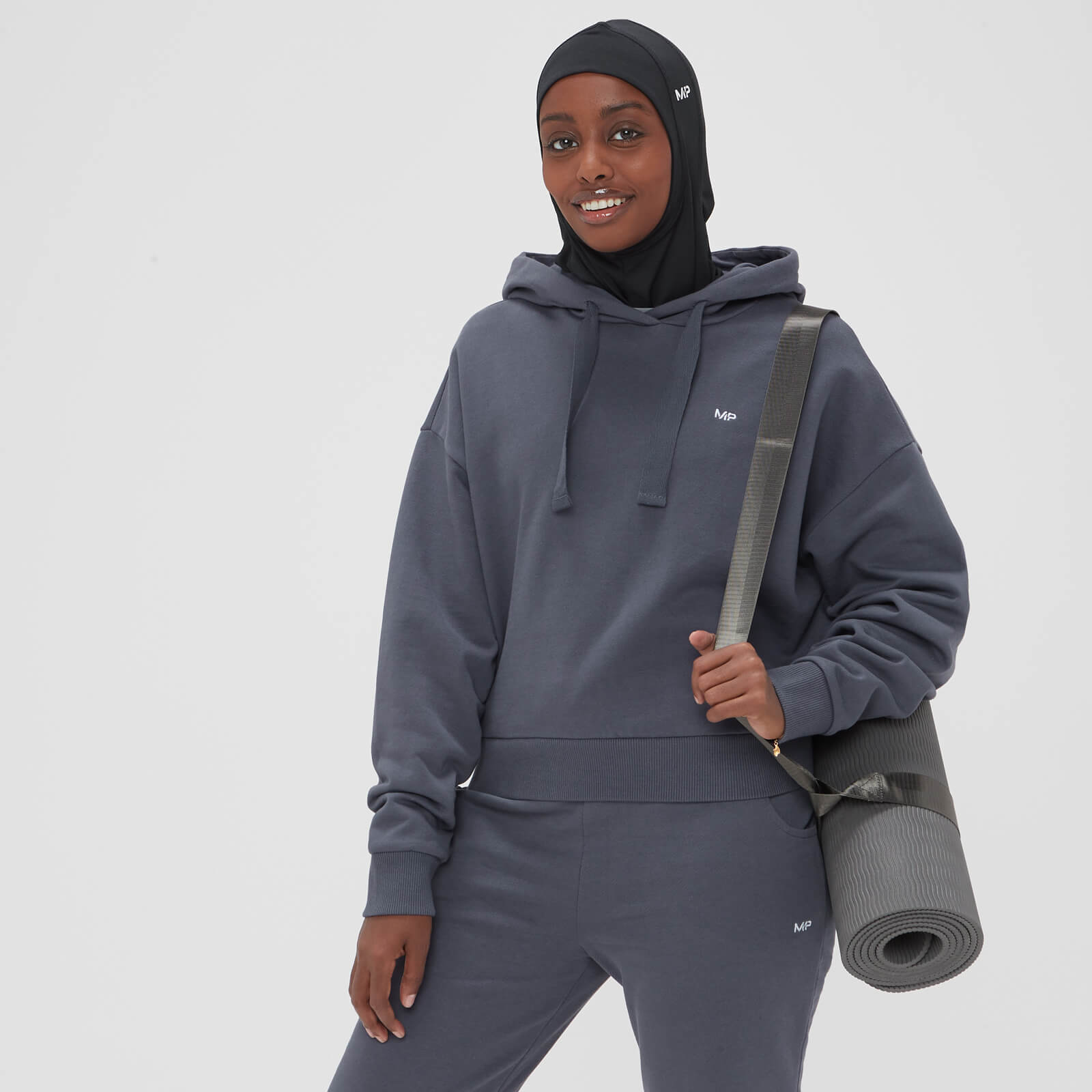 Sweat à capuche MP Composure pour femmes – Anthracite foncé
