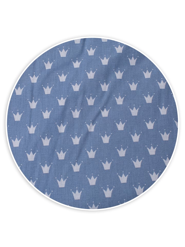 tiSsi Nestchen hellblau Kronen 40 x 90cm günstig kaufen onesize