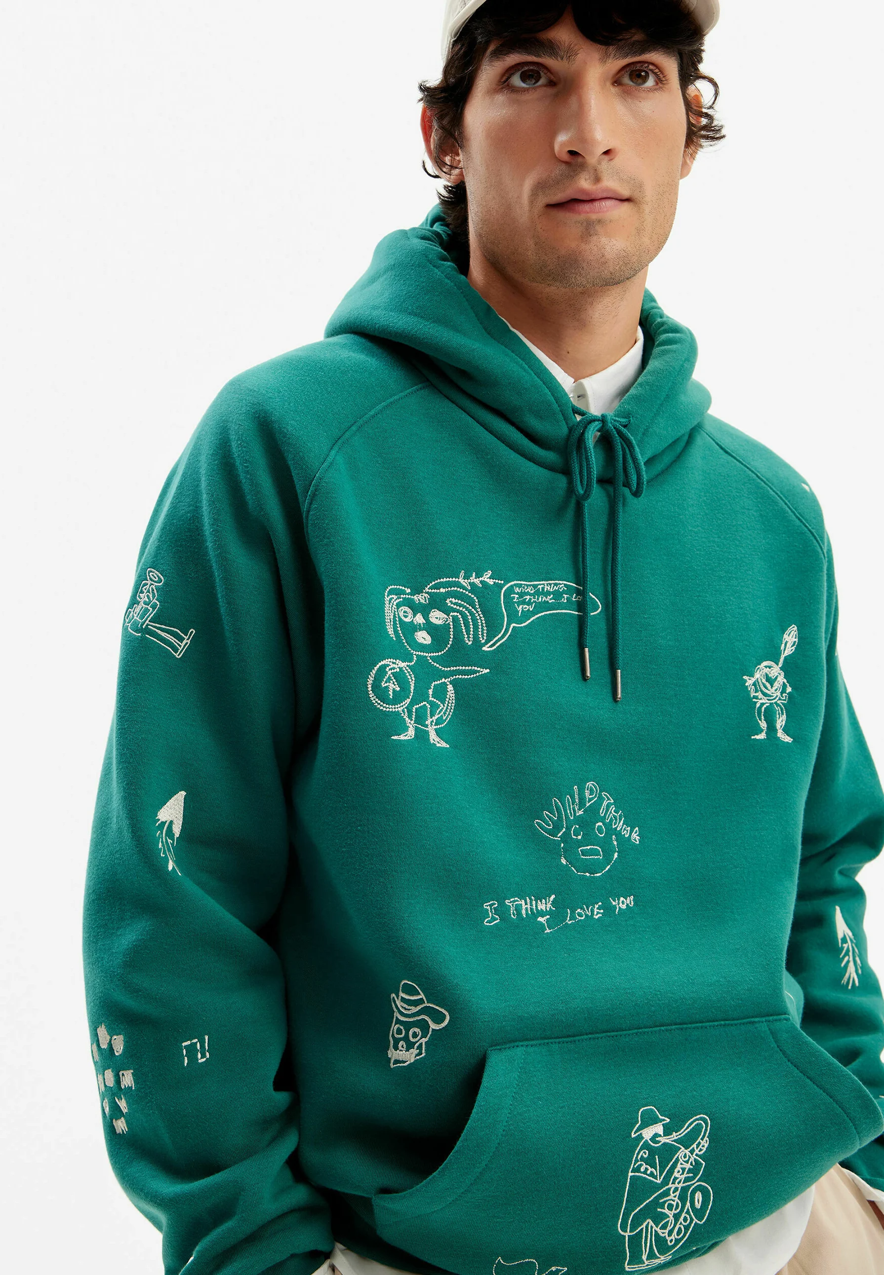 Sudadera con capucha Desigual