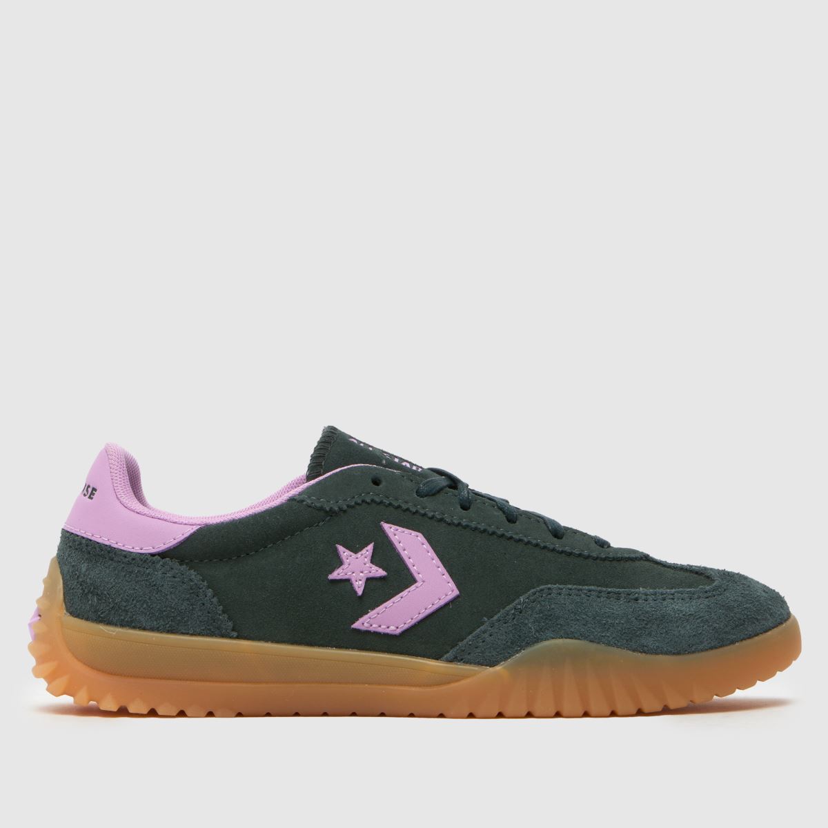 Converse Run Star cipők sötétzöld színben