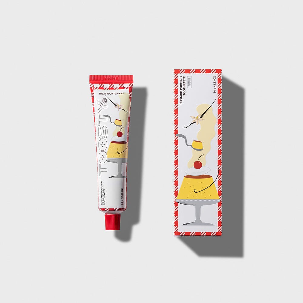 TOOSTY Custard Pudding Toothpaste 25 g