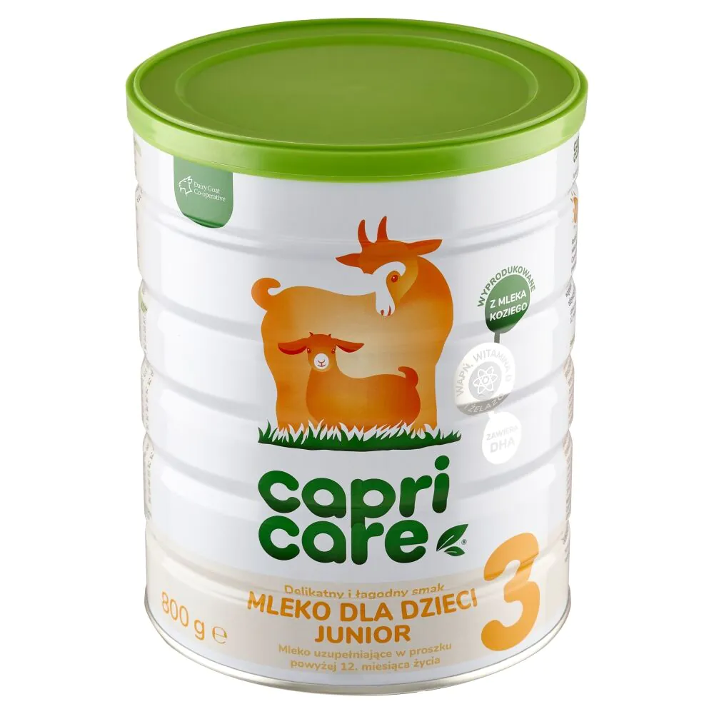 CapriCare 3 Junior γάλα παρακολούθησης με βάση το κατσικίσιο γάλα