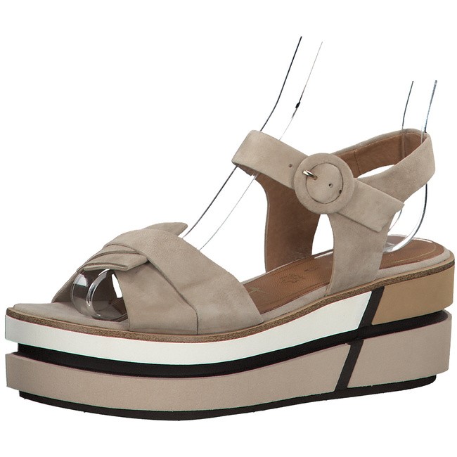 TAMARIS Klassische Sandalen taupe Da.-Sandalette